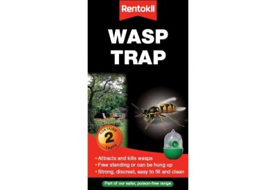 Rentokil Wasp Trap (2 traps) Poison Free